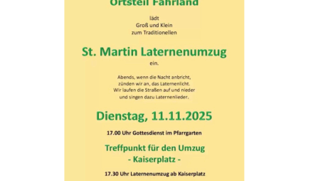 St. Martinsumzug 2025