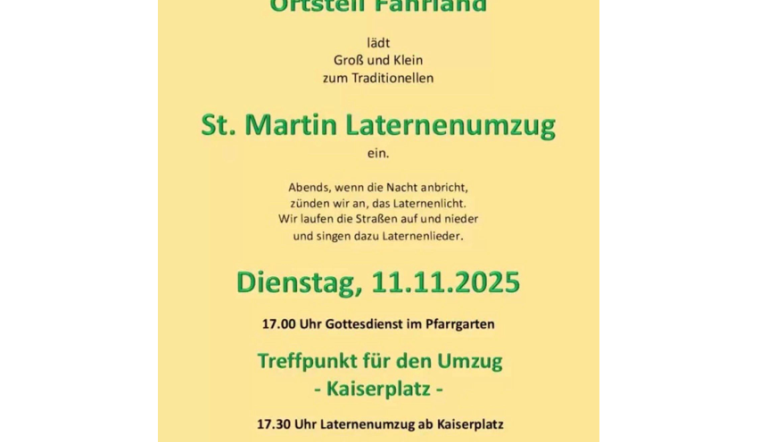 St. Martinsumzug 2025